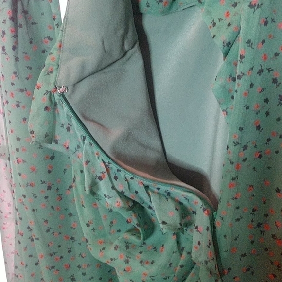 Veronica Beard Amal Floral Print Dress - Picture 9 of 13